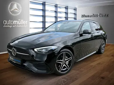 Gebraucht Mercedes C300e AMG 204 PS (150 kW) 2023 Schwarz Limousine