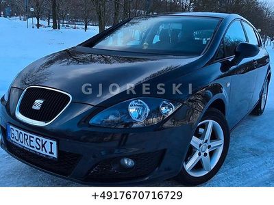 Usata Seat Leon 105 CV (77 kW) 2012 Nero Berlina