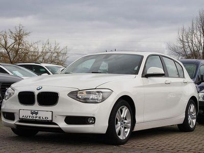 Gebraucht BMW 116 Advantage 136 PS (100 kW) 2012 Weiß Kleinwagen