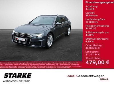 Gebraucht Audi A6 S-Line 299 PS (219 kW) 2023 Grau Kombi