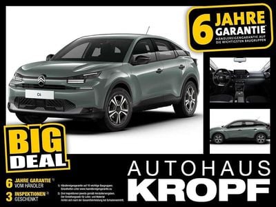 Neu Citroën C4 144 PS (105 kW) 2025 Grün Limousine
