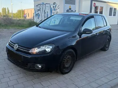 Brugt VW Golf VI Comfortline 110 HK (80 kW) 2009 Sort Hatchback