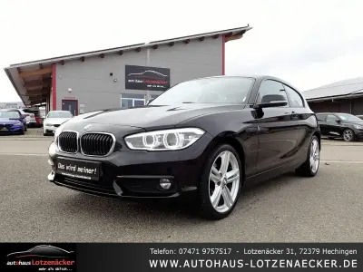 Usata BMW 118 Advantage 136 CV (100 kW) 2018 Nero Utilitaria