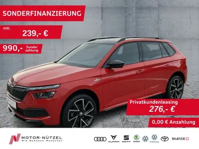 Gebraucht Skoda Kamiq Monte Carlo 110 PS (80 kW) 2021 Velvetrot metallic SUV