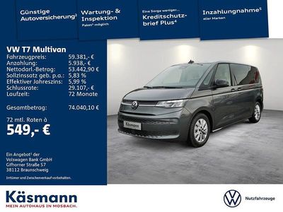 Usata VW Multivan Life 150 CV (110 kW) 2025 Grigio Monovolume