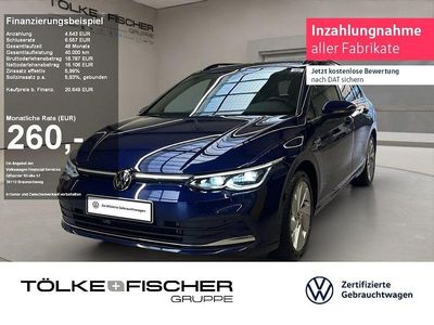 Gebraucht VW Golf VIII Style 150 PS (110 kW) 2022 Blau Kombi