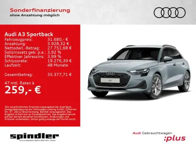 Gebraucht Audi A3 Ambiente 150 PS (110 kW) 2025 Pfeilgrau perleffekt Limousine