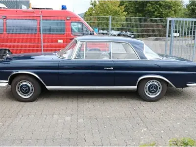 Gebraucht Mercedes 250 SE 204 PS (150 kW) 1967 Blau Coupé