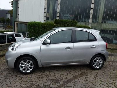 Gebraucht Nissan Micra Acenta 80 PS (58 kW) 2015 Silber Kleinwagen
