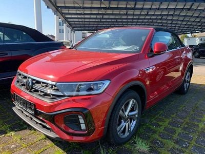 Gebraucht VW T-Roc Cabriolet R-line 150 PS (110 kW) 2023 Rot Cabrio