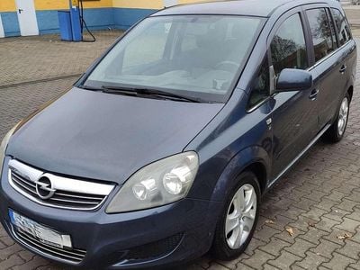 Gebraucht Opel Zafira Edition 140 PS (102 kW) 2010 Blau Van / Kleinbus