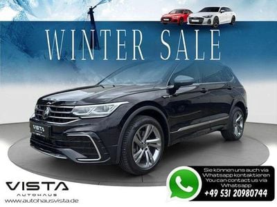 Gebraucht VW Tiguan Allspace R-line 200 PS (147 kW) 2022 Deep black perleffekt SUV