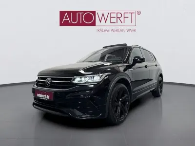 Gebraucht VW Tiguan Allspace R-line 245 PS (180 kW) 2022 Schwarz SUV