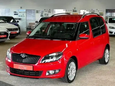 Gebraucht Skoda Roomster Best of 86 PS (63 kW) 2015 Rot Van / Kleinbus