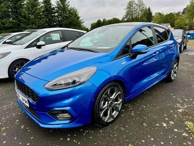 Gebraucht Ford Fiesta ST-Line X 125 PS (91 kW) 2020 Dynamicblau metallic Kleinwagen