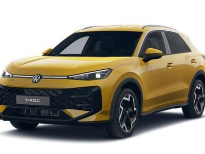 Neu VW T-Roc R-line 150 PS (110 kW) 2026 Gelb SUV