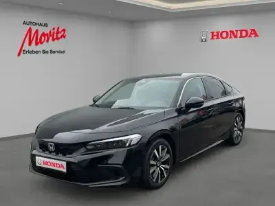Brugt Honda Civic Elegance 184 HK (135 kW) 2024 Sort Hatchback