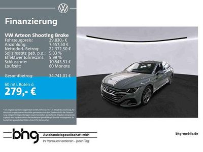 Begagnad VW Arteon R-line 190 HK (139 kW) 2023 Grå Kombi