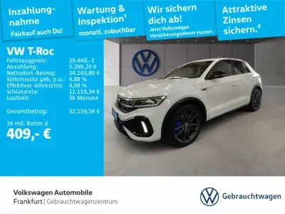 Gebraucht VW T-Roc R 300 PS (220 kW) 2022 Weiß SUV