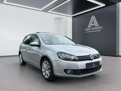 Gebraucht VW Golf VI Highline 122 PS (89 kW) 2010 Silber Kleinwagen