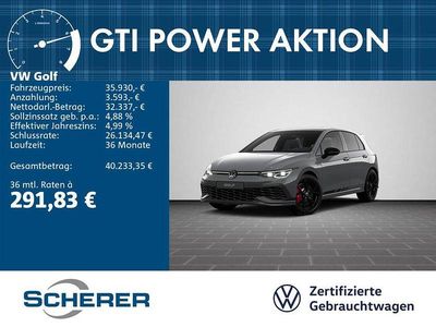 Gebraucht VW Golf VIII GTI Clubsport 301 PS (221 kW) 2024 Mondsteingrau Limousine