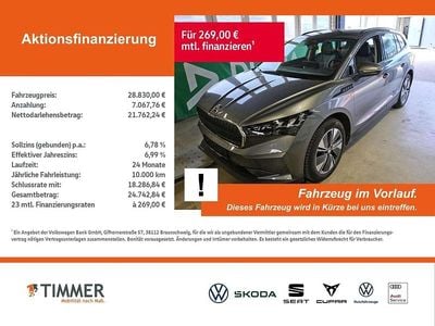 Gebraucht Skoda Enyaq iV Loft 132 kW (180 PS) 2024 Grau SUV
