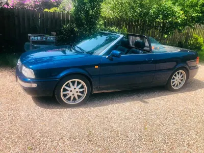 Gebraucht Audi 80 150 PS (110 kW) 1998 Blau Cabrio