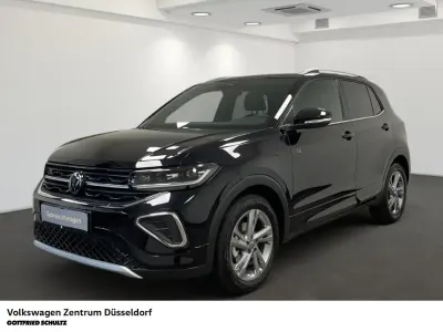 Gebraucht VW T-Cross R-line 116 PS (85 kW) 2024 Schwarz SUV