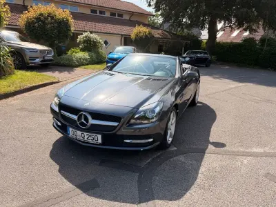 Gebraucht Mercedes SLK250 204 PS (150 kW) 2012 Grau Cabrio