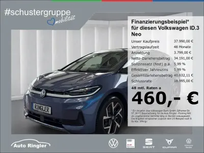 Neu VW ID.3 139 kW (190 PS) 2026 Nordmeerblau metallic Kleinwagen