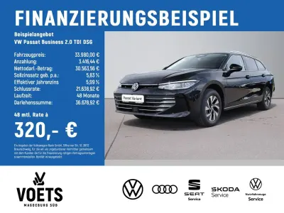 Gebraucht VW Passat Business 150 PS (110 kW) 2025 Schwarz Kombi