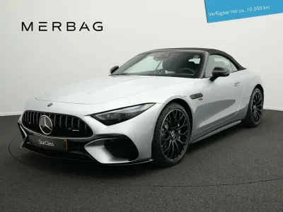 Gebraucht Mercedes SL43 AMG AMG 421 PS (309 kW) 2026 Silber Cabrio