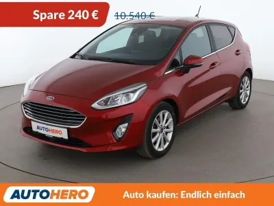 Gebraucht Ford Fiesta Titanium X 95 PS (69 kW) 2020 Rot Kleinwagen