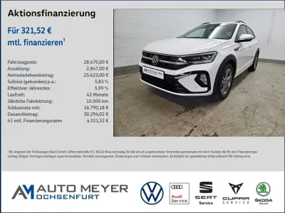 Brugt VW Taigo R-line 110 HK (80 kW) 2024 Hvid SUV