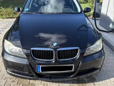 Gebraucht BMW 320 177 PS (130 kW) 2008 Schwarz Kombi