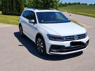 Gebraucht VW Tiguan R-line 220 PS (161 kW) 2019 Weiß SUV