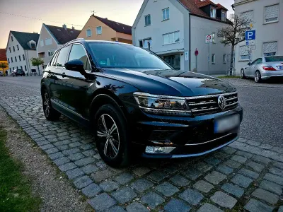 Gebraucht VW Tiguan 150 PS (110 kW) 2016 Schwarz SUV