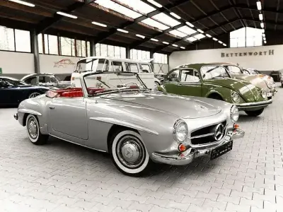 Używany Mercedes 190 105 KM (77 kW) 1956 Srebrny Sedan/Limuzyna