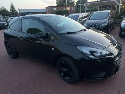 Gebraucht Opel Corsa Edition 100 PS (73 kW) 2018 Schwarz Kleinwagen