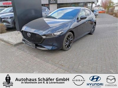 Neu Mazda 3 Homura-Line 140 PS (102 kW) 2026 Blau Limousine
