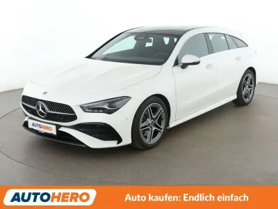 Gebraucht Mercedes CLA220 AMG line 190 PS (139 kW) 2024 Polarweiss Coupé