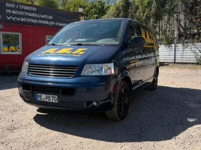 Begagnad VW Golf Plus 2004 Blå Minibuss