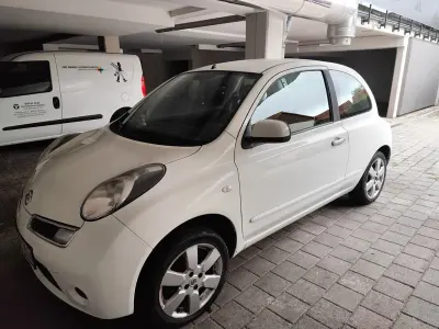 Gebraucht Nissan Micra Acenta 80 PS (58 kW) 2009 Weiß Limousine