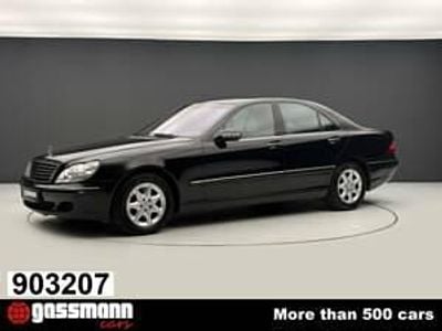 Usata Mercedes S500 306 CV (225 kW) 2003 Nero Berlina