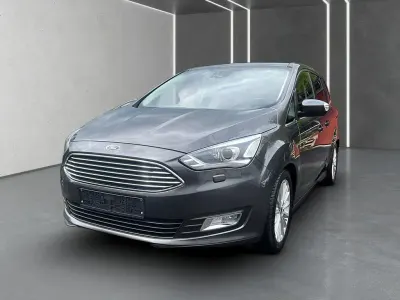 Gebraucht Ford Grand C-Max Titanium 170 PS (125 kW) 2015 Grau Van / Kleinbus