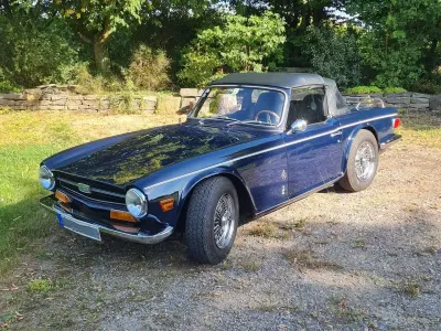 Gebraucht Triumph TR6 95 PS (69 kW) 1969 Blau Cabrio