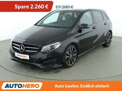 Gebraucht Mercedes B200 Style 156 PS (114 kW) 2018 Schwarz Van / Kleinbus