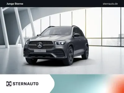 Gebraucht Mercedes GLE350 AMG line 194 PS (142 kW) 2022 Metalliclack selenitgrau SUV