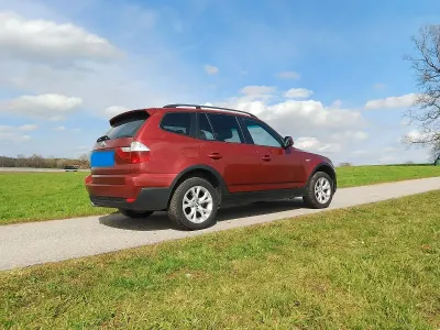 Gebraucht BMW X3 Exclusive 180 PS (132 kW) 2010 Rot SUV