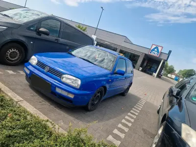 Gebraucht VW Golf III 60 PS (44 kW) 1997 Blau Kleinwagen